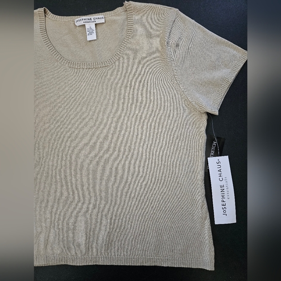 NWT - Stretch Silk Blend Josephine Chaus " Rope" Jersey - Size XL - Picture 2 of 8